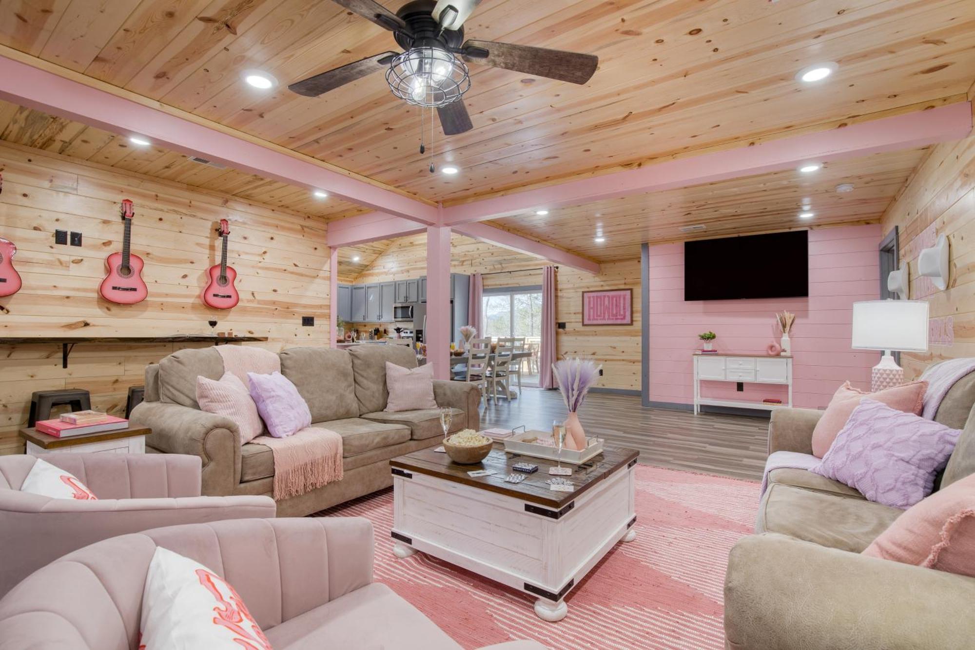 Pink Pines Avantstay Luxury Aesthetic Dream Home Indoor Pool Hot Tub Pigeon Forge Exterior foto