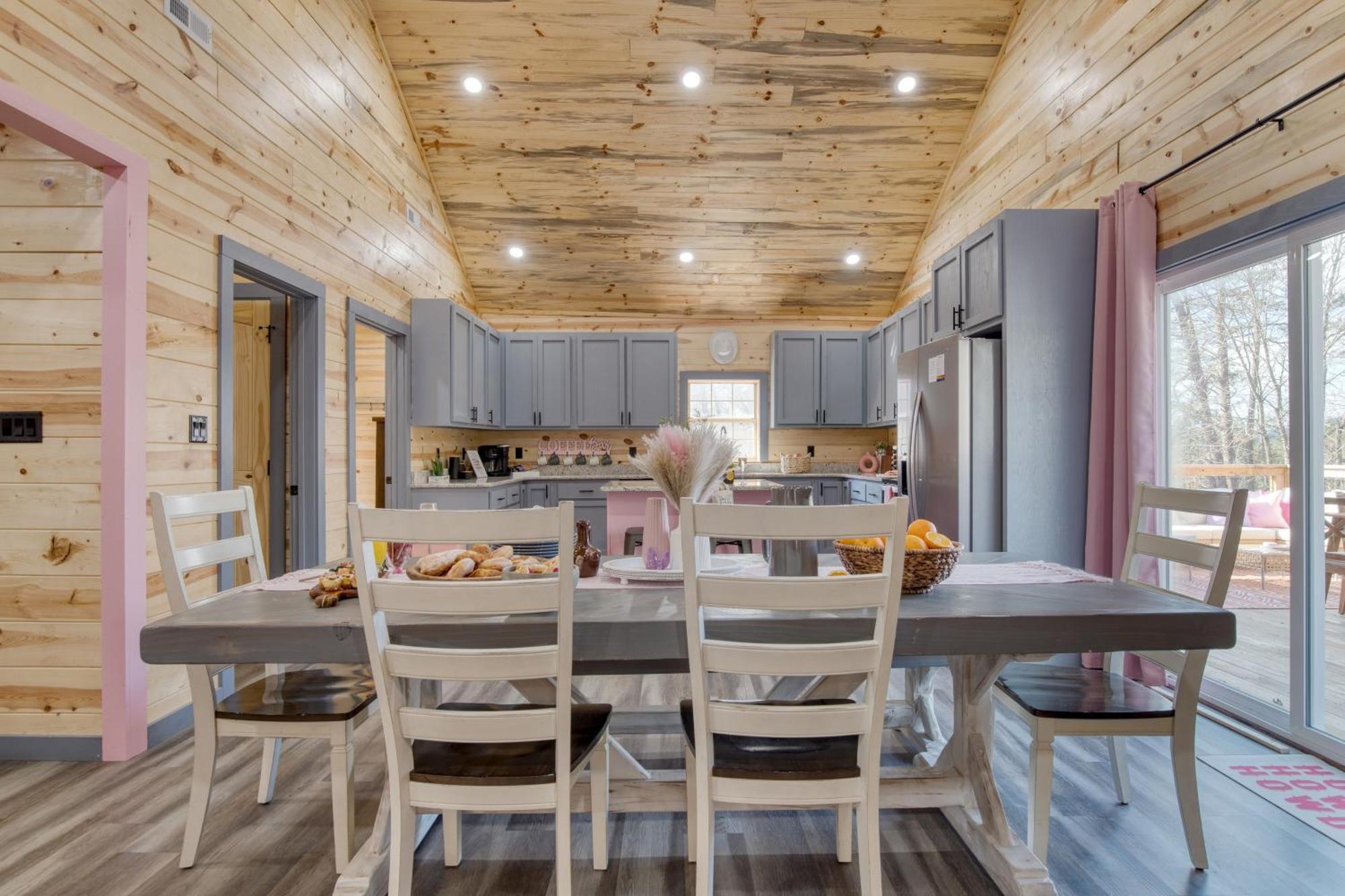 Pink Pines Avantstay Luxury Aesthetic Dream Home Indoor Pool Hot Tub Pigeon Forge Exterior foto