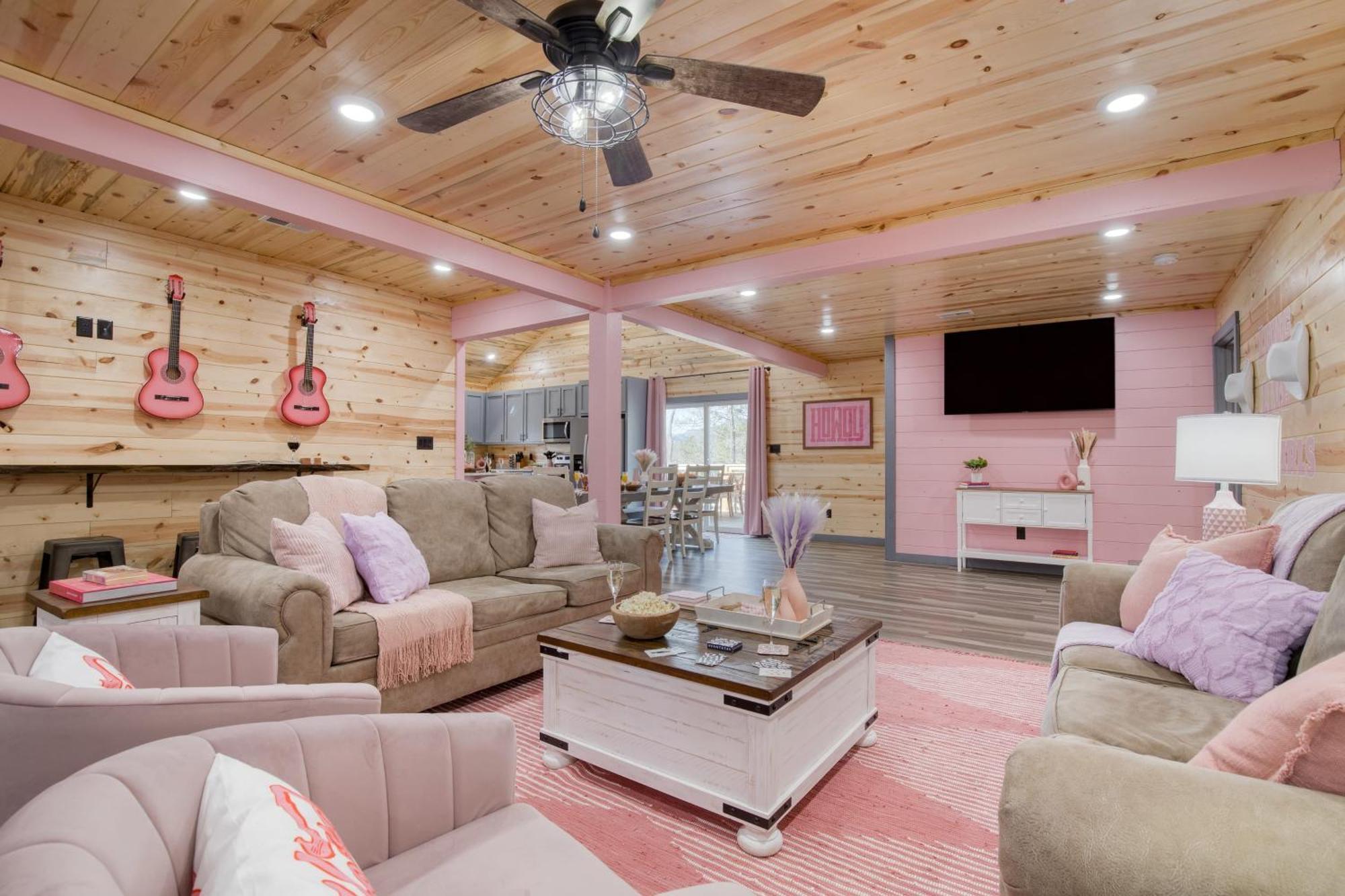 Pink Pines Avantstay Luxury Aesthetic Dream Home Indoor Pool Hot Tub Pigeon Forge Exterior foto